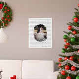 Lyrics -- Arz & Nancy 1.6.18 -- 16x20 -- Printify