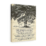 in My Life Lyrics Poster -- Canvas 11"X14" -- 1 -- printify