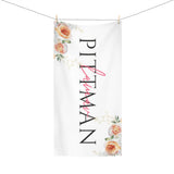 Couple Beach -- Standard Beach Towel, 30x60 -- PITTMAN & Lamar