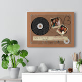 Cassette -- José Manuel y Olga Lucía Mar. 9. 2018 -- Canvas 12x16 -- Printify