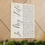 Canvas Wraps 18x24 Printify 1.25 - In My Life - Design 28