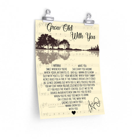 Grow Old With You -- 3 -- Poster 11x14 -- printify