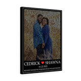 Lyrics Song -- Canvas 18"X24" -- Cedrick & Shawna
