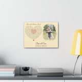 Lyrics Song -- Canvas 12"X16" -- Drew & Cara Feb 3, 2023