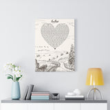 Country Music -- Canvas  18"X24" -- Josh and Shane est 5.10.20