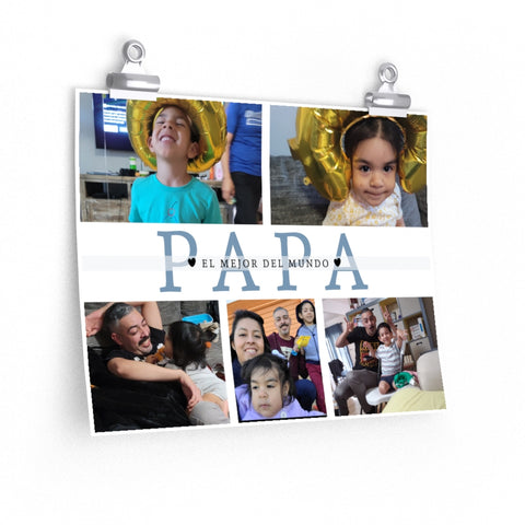 Daddy Family Prints -- Unframed 11''x14'' --  El mejor