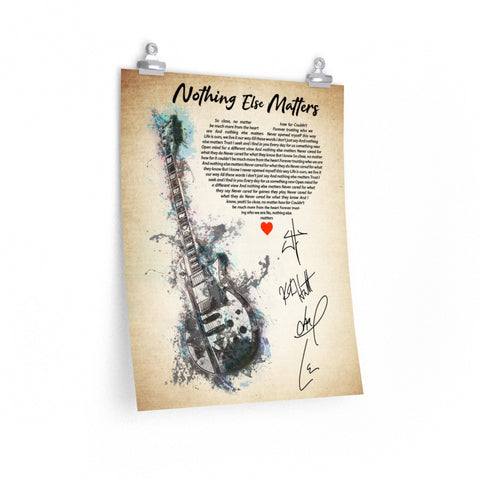 Nothing Else Matters -- 1 -- 16x20 -- Printify