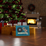 Cassette -- Brian & Joane -- Canvas 12x16 -- Printify