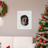 Lyrics -- Dustin and Heather 2010 -- 16x20 -- Printify