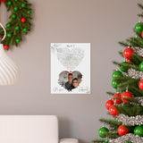 Printify 11x14 Poster - Preston & Aparna - You and I