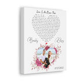 Daddy Family -- Canvas  8"x10" -- Kelsey & Bobby 07.27.2022