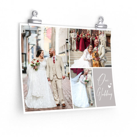 Photos Collages Prints -- poster/ 11''x14'' -- Our Wedding