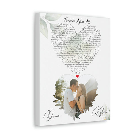 Printify Canvas Gallery Wraps 11x14 - Forever After All Drew & Kylee - 6.10.2023