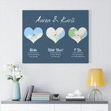 Love Anniversary Print -- Canvas 24"x30" -- Aaron & Karli