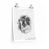 Lyrics -- Casey & Dominic 3/13/2021 -- 11x14 -- Printify