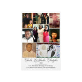 Printify 8 Photos - Charles, LaShondea, Christopher 2022 - Poster 24x36 Matte