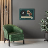 Cassette -- Donnie and Robert 12.10.2021 -- Canvas 18x24 -- Printify