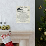 Canvas Gallery Wraps 11x14 Printify - Simple Man - Design 2