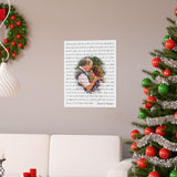 Lyrics -- David & Candace -- 16x20 -- Printify