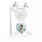 Lyrics -- Johnny and Rosa -- 9x11 -- Printify