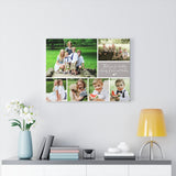 Print poster -- Thank you for building a family -- Canvas 18x24 -- Printify