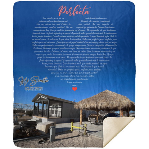 CC Mink Sherpa Blanket 50x60 - Perfecta - Mi Bonita