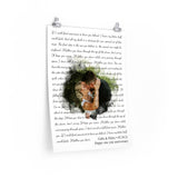 Lyrics Song -- Poster 18"x24" -- Gabe & Haley