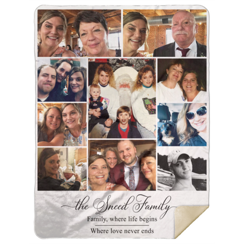 CC Premium Mink Sherpa Blanket 60x80 - 10 Photos -  The Sneed Family