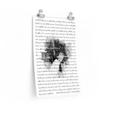Lyrics -- Peyton & Lily 03.28.2021 -- 12x18 -- Printify