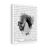 Lyrics -- Chelsea & Jason 5.11.2013 -- 11x14 -- Printify