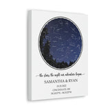 Printify Canvas Gallery Wraps 11x14 - Cincinnati OH 03.25.2022 - Star S6 - Samantha & Ryan