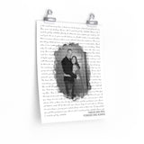 Lyrics Song -- poster/ 11''x14'' -- Harlee and Rita
