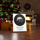 Vinyl -- Liam and Nicole 12.12.15 -- Canvas 18x24 -- Printify