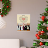 Lyrics Song -- poster/ 11''x14'' -- The Edwards Family