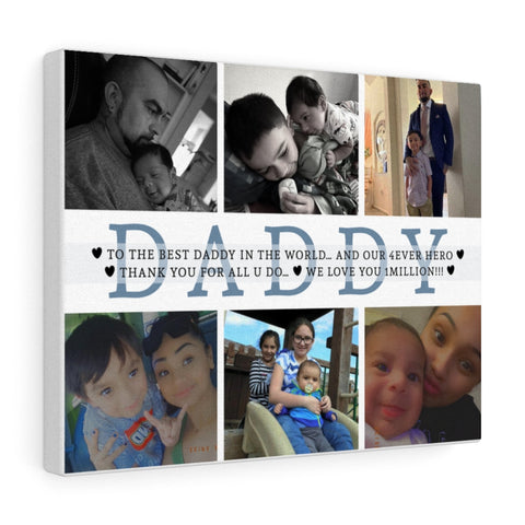 Print poster -- We love You 1MILLION!!! -- Canvas 11x14 -- Printify