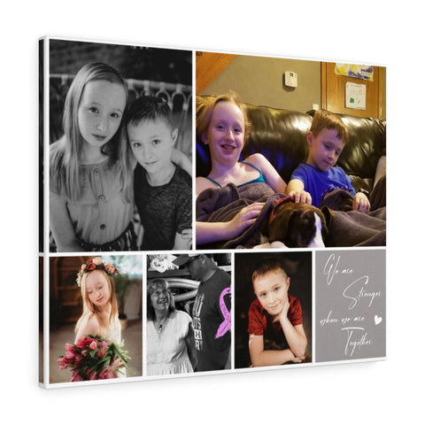 Photos Collages Prints -- Canvas  24"x30" -- We are Stronger