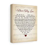 Never My Love (The Association) -- Canvas 8x10 -- Printify