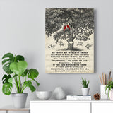 Thank You Lyrics -- Canvas 12"X16" -- 2 -- printify