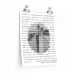 Lyrics -- Thomas and Bonnie 04-02-2021 -- 11x14 -- Printify