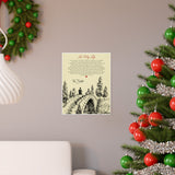 Lyrics Song -- poster/ 11''x14'' -- In My Life (The Beatles)
