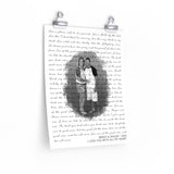 Lyrics Song -- poster/ 11''x14'' -- Brent & Shelby