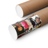 Printify 8 Photos - Charles, LaShondea, Christopher 2022 - Poster 24x36 Matte