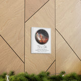 Printify Canvas Gallery Wraps 8x10 - Travis & Colin - Colorado | March 4th, 2023 - Star 7 Love Under Sky Nights