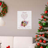 Lyrics Song -- Poster/ 16''x20'' -- Ruby & Ralene Herrera-Benavidez