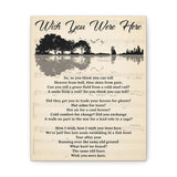 Canvas Wraps 8x10 Printify - Wish You Were Here Design 5