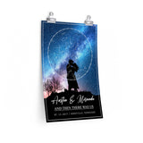 Star map -- Austin & Miranda 07.13.2017 -- 12x18 -- Printify