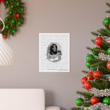 Lyrics -- I Love you! ~Mommy~ 2021 -- 11x14 -- Printify