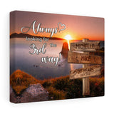 Street sign -- Michelle Mike -- Canvas 10x8 -- Printify