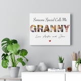 Photo Collage Prints -- Canvas 11"X14" -- Love Austin and Jace