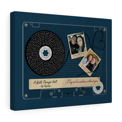 Cassette -- Brannon & Morgan 03/05/2020 -- Canvas 11x14 -- Printify